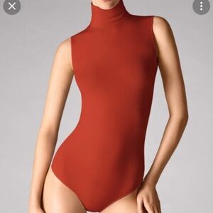 Wolford Sleeveless Turtleneck Bodysuit